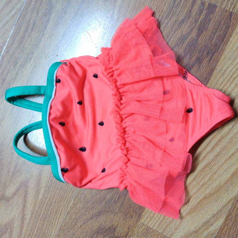 12M Watermelon Style Bathing Suit